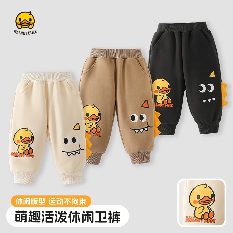 【珂珂专属】2025春季新款立体童趣鸭休闲卫裤5K032
