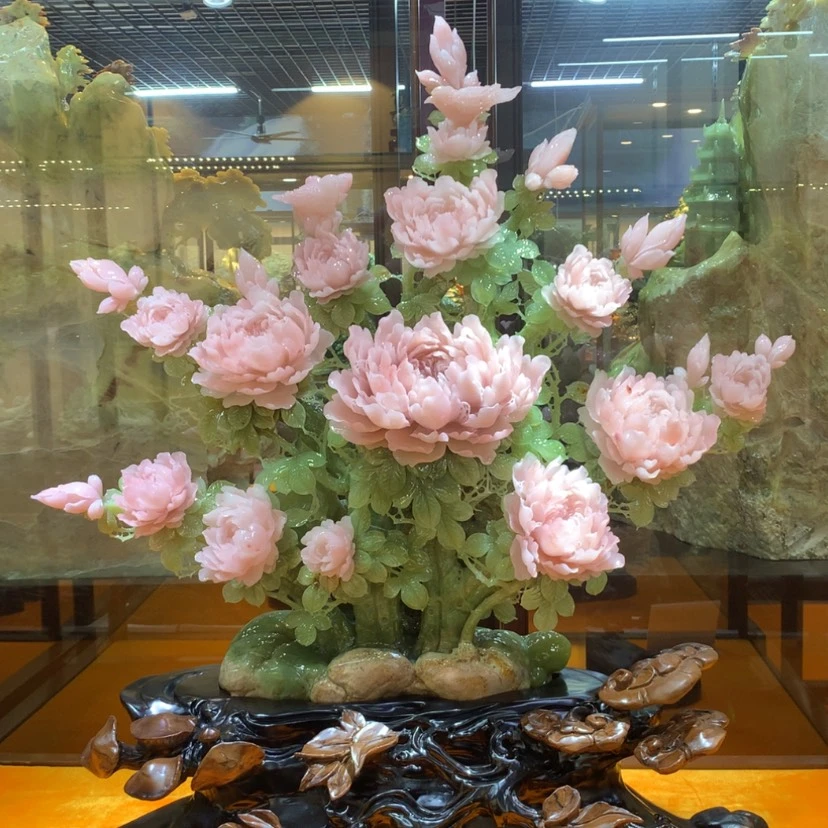 【闪购商品】未镶嵌蛇纹石玉摆件覆膜