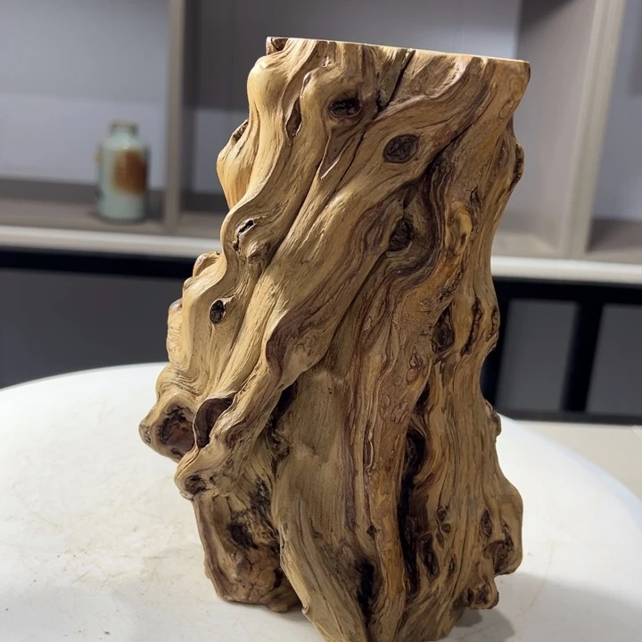 木石榴木榴疤笔筒茶桶