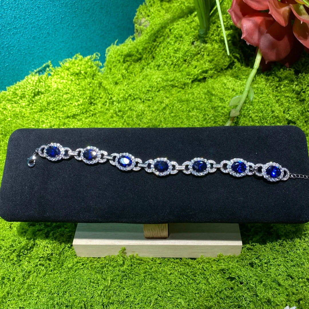 【萍总专属】精美时尚蓝宝石手链