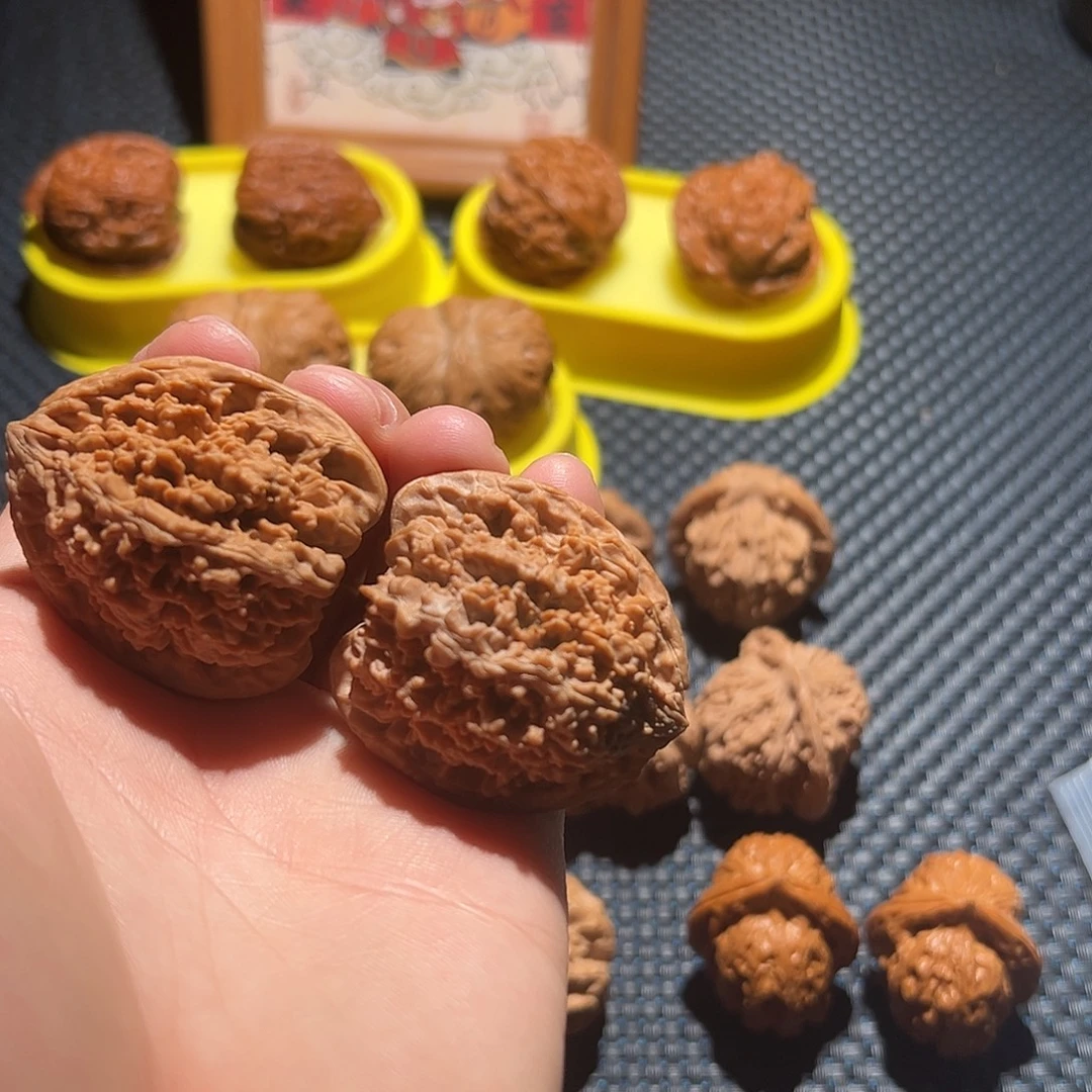 功***1文玩核桃吊坠满天星 文玩核桃