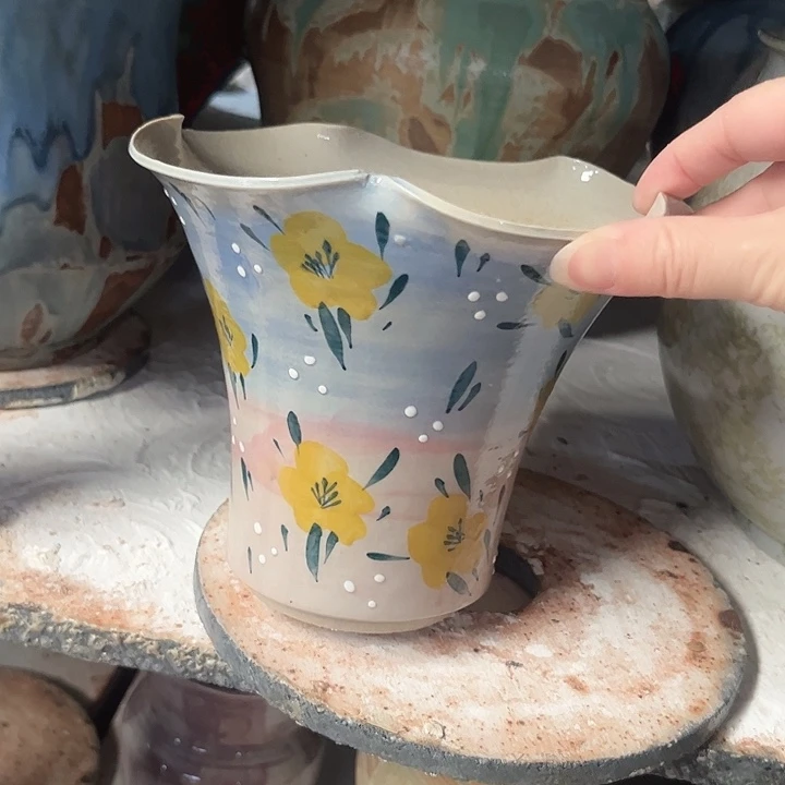 瓶口15高15 景德镇陶瓷满29包邮