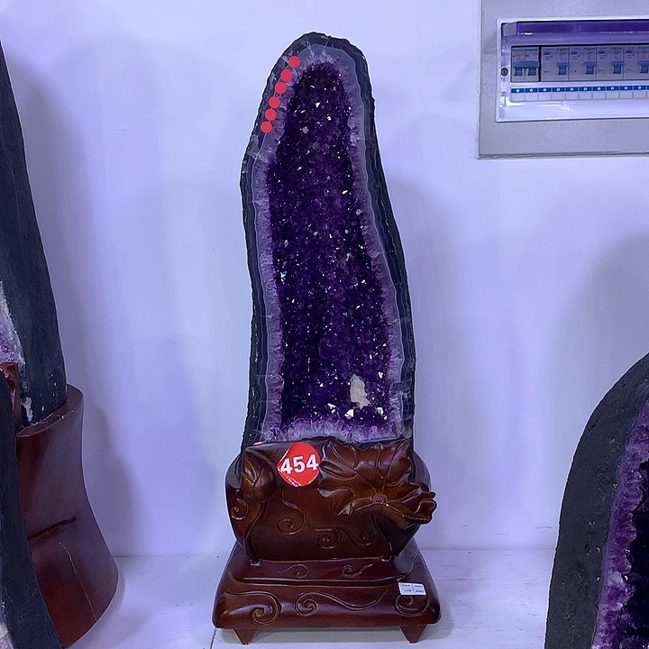 未镶嵌紫晶大型摆件（非配饰）H*g