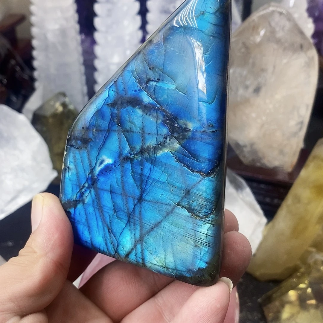 水晶未镶嵌珠宝半成品