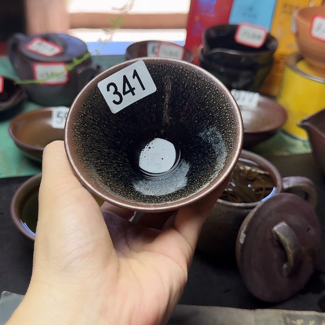 茶盏341 秋罗柴烧手工主人杯