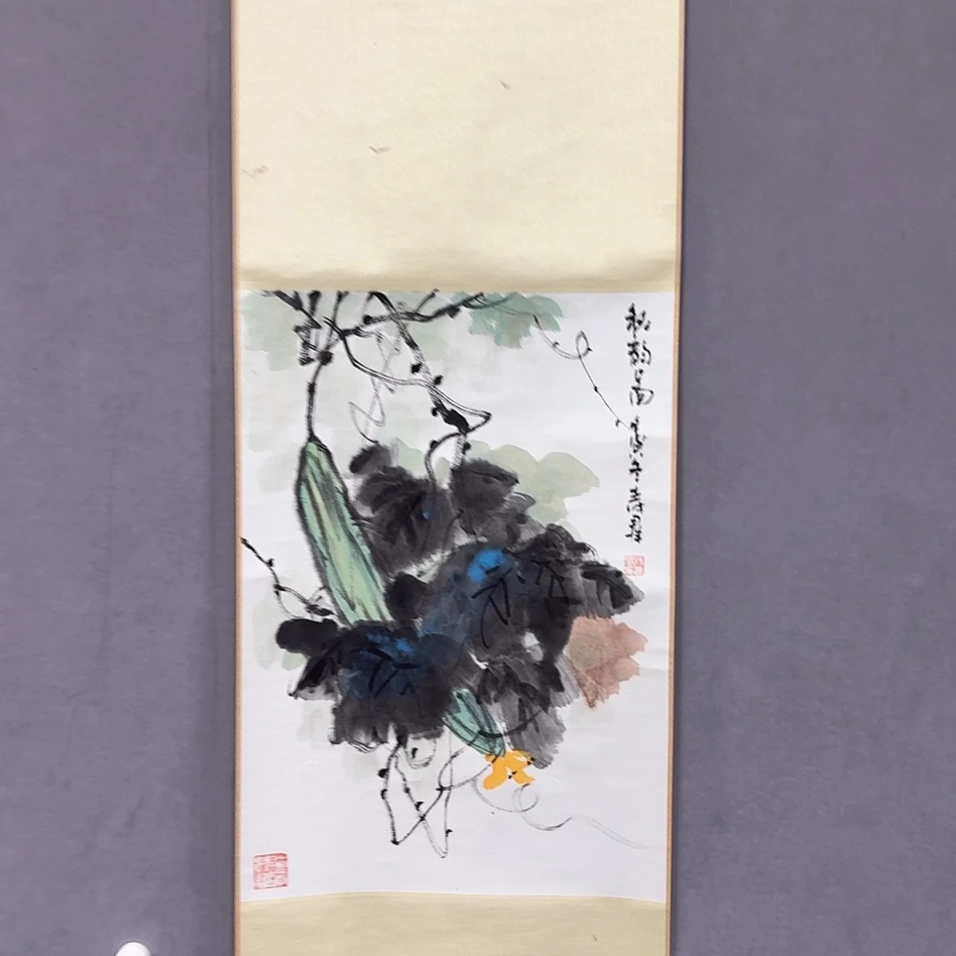 国画亲笔手绘放心去藏