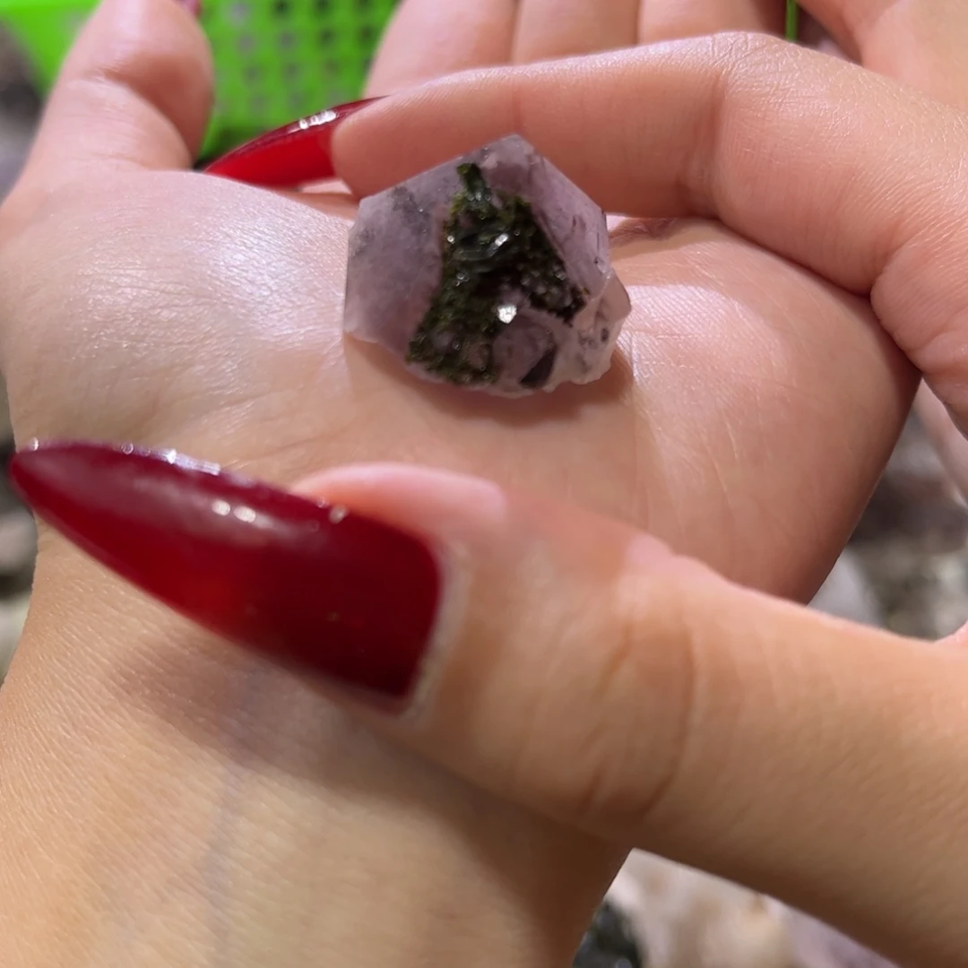 珠宝半成品未镶嵌紫晶581