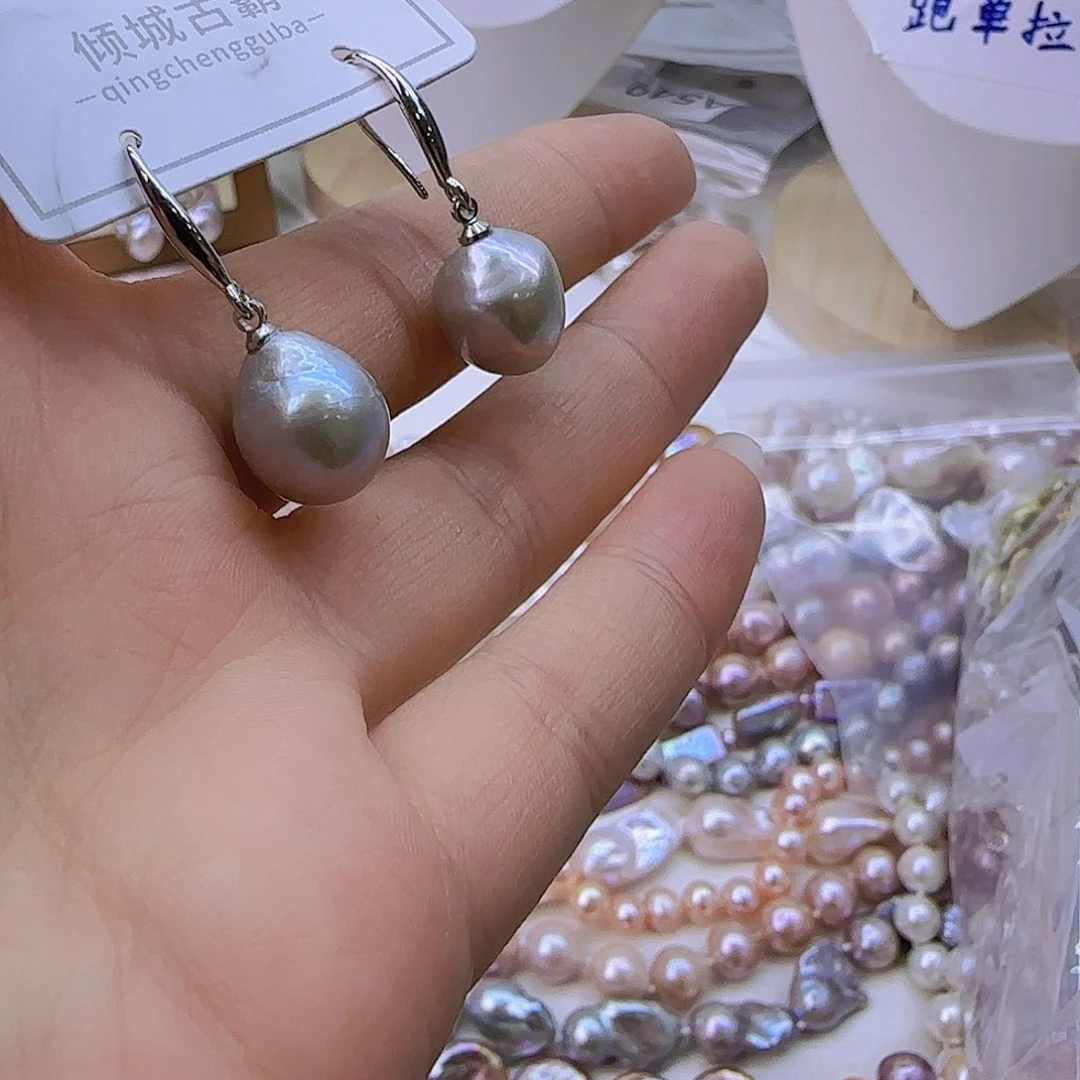银S925镶嵌613淡水珍珠