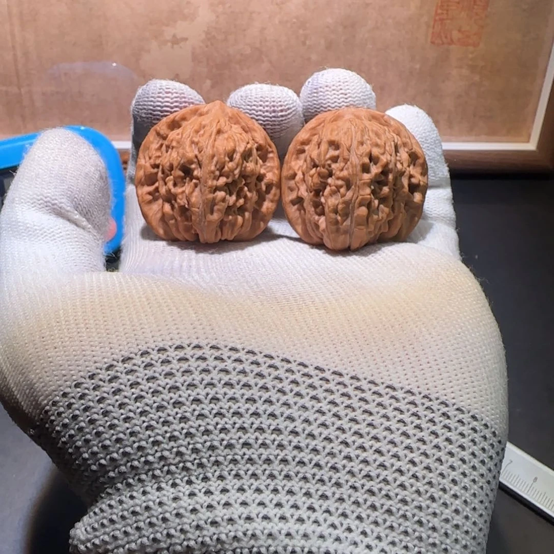 文玩核桃手串38全品山西楼