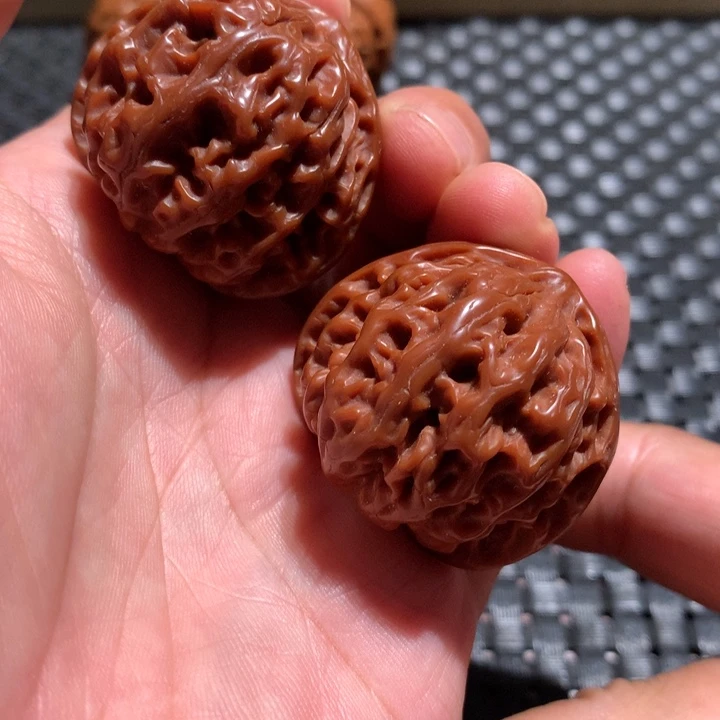 文玩核桃把件苹果37