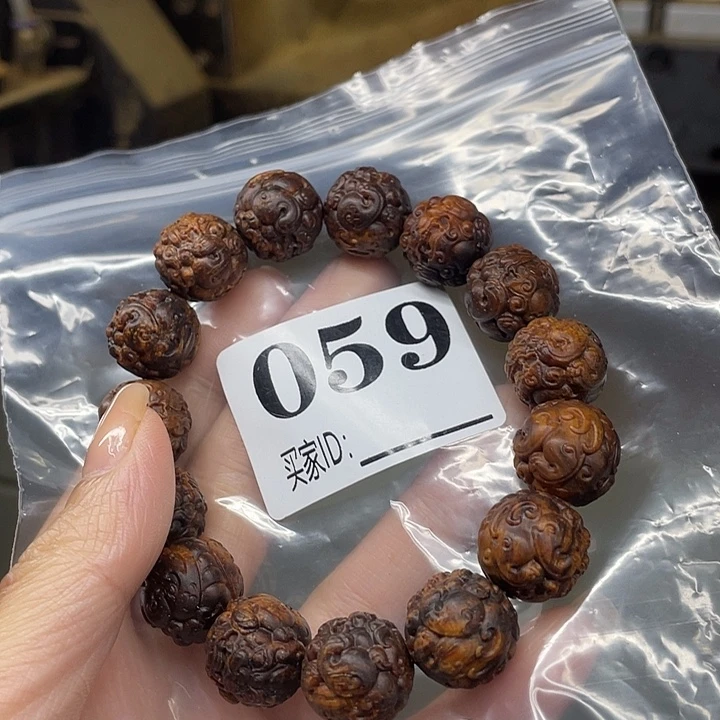 手串/手链贡木巴贡雕刻单圈