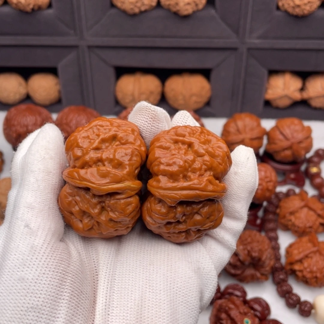 吊坠文玩核桃44蛤蟆头蛙饼