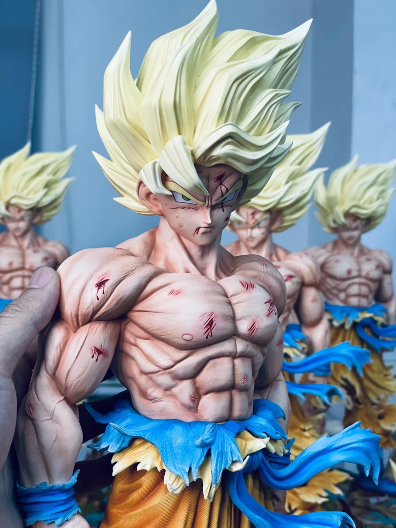 【现货】无限初超2.0 双比例地台加人物 龙珠树脂翻模gk