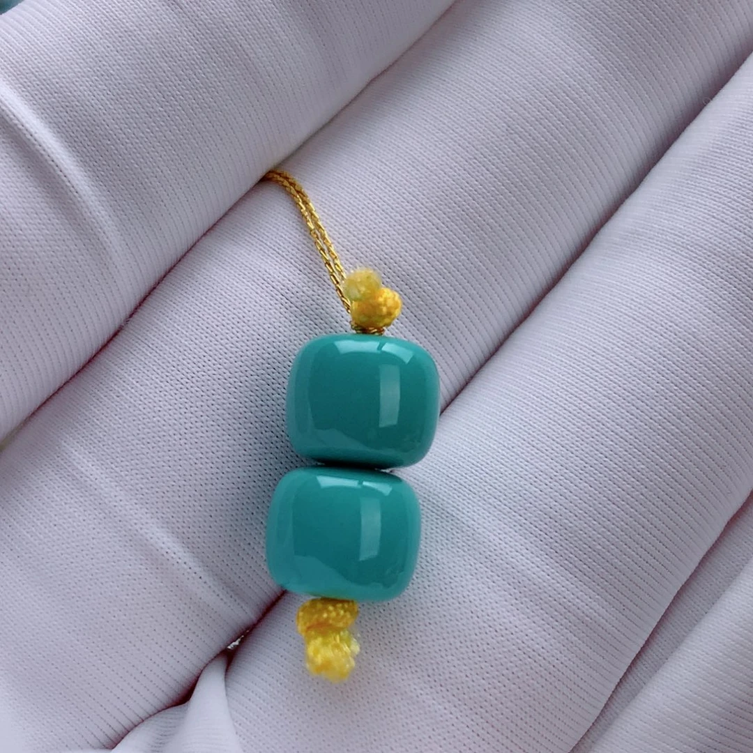 绿松石未镶嵌挂件