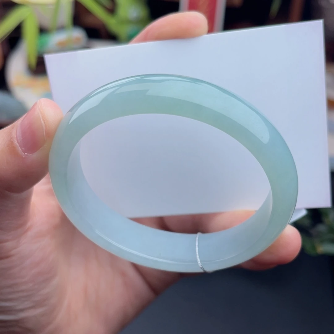 未镶嵌手镯（贵妃镯）翡翠芙蓉