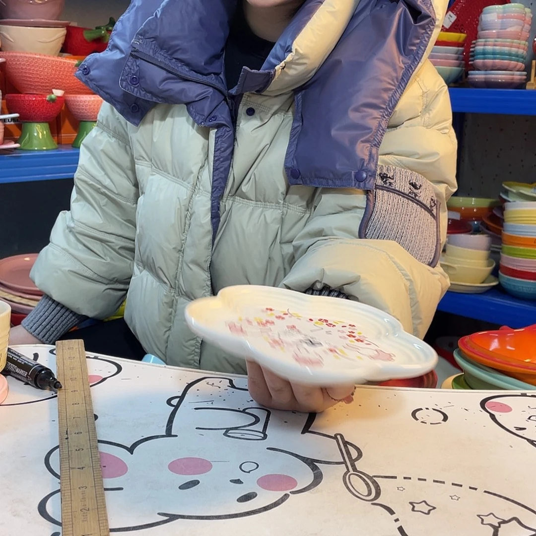 瓷片微瑕陶瓷餐具家用新28