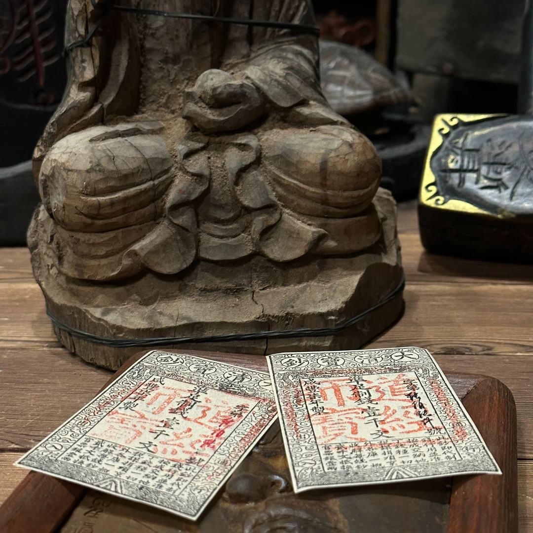 国风纯手绘卡片/