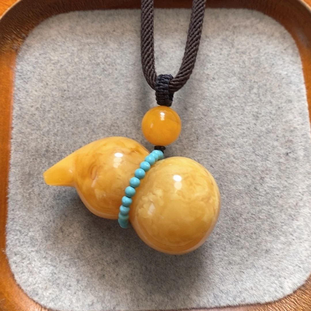 未镶嵌颈饰蜜蜡蜜蜡