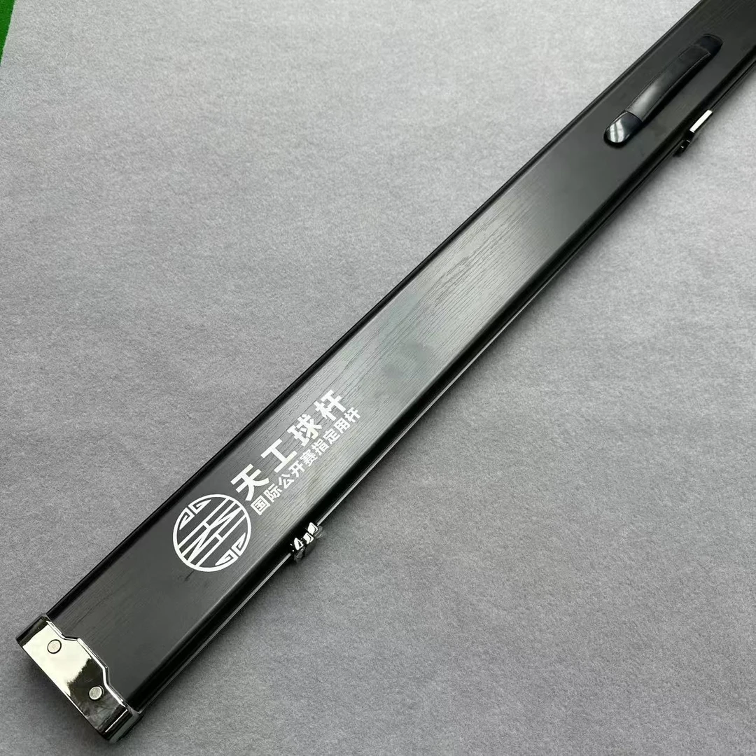 天工三槽台球杆盒-航空铝材质-180°平开-方形锁