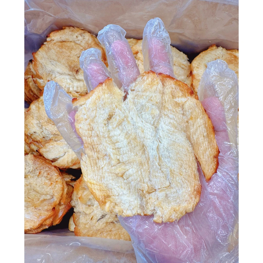 即食烤鱼片低脂高蛋白零食休闲小吃500g美食（需冷藏保存）