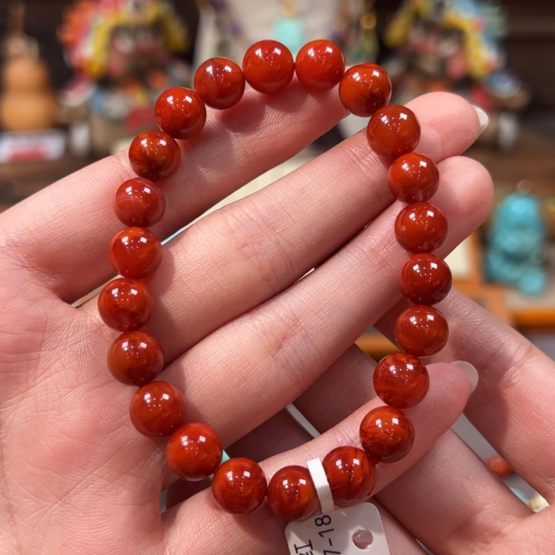 【闪购商品】未镶嵌手串南红玛瑙原矿火焰