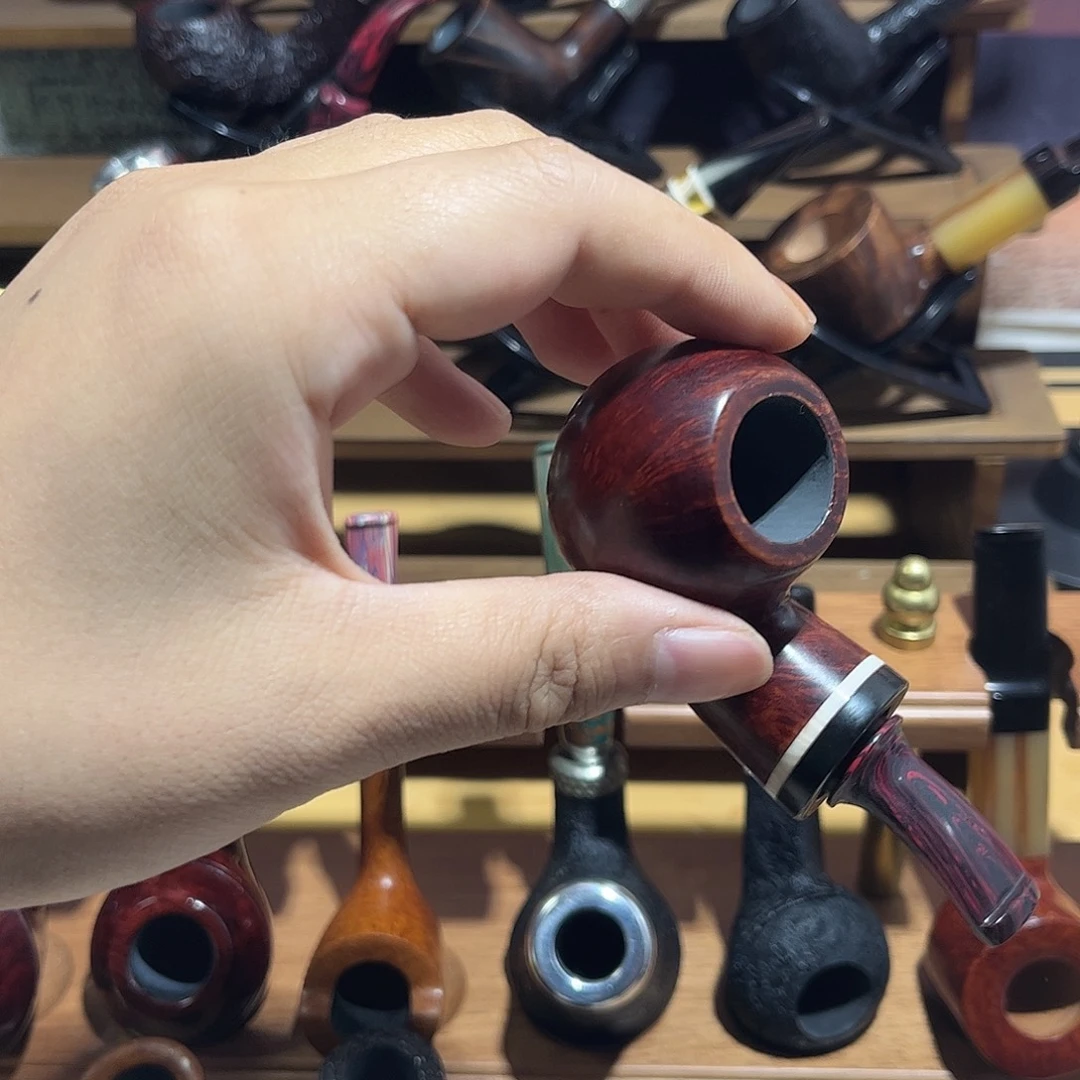 石楠木苹果空腔烟斗