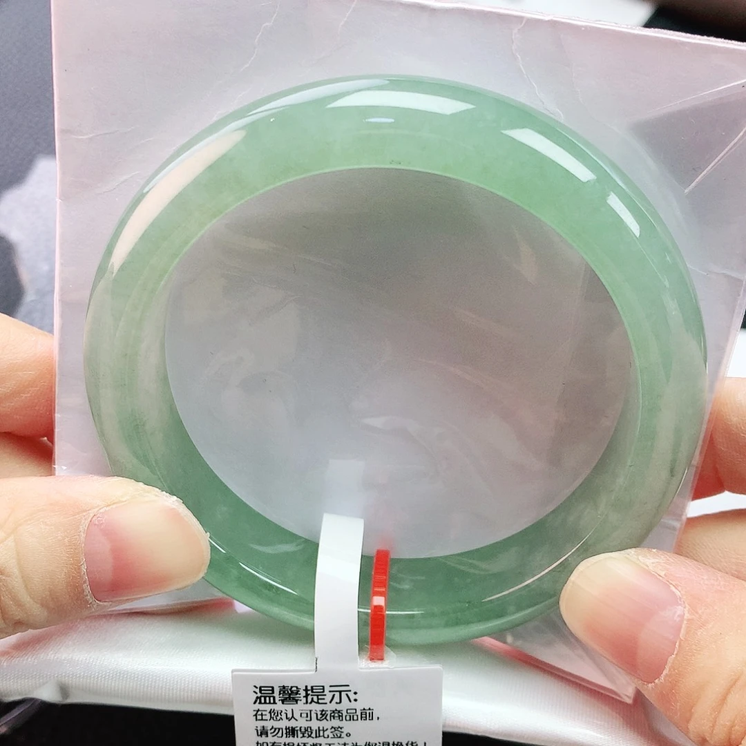 未镶嵌手镯翡翠56圈