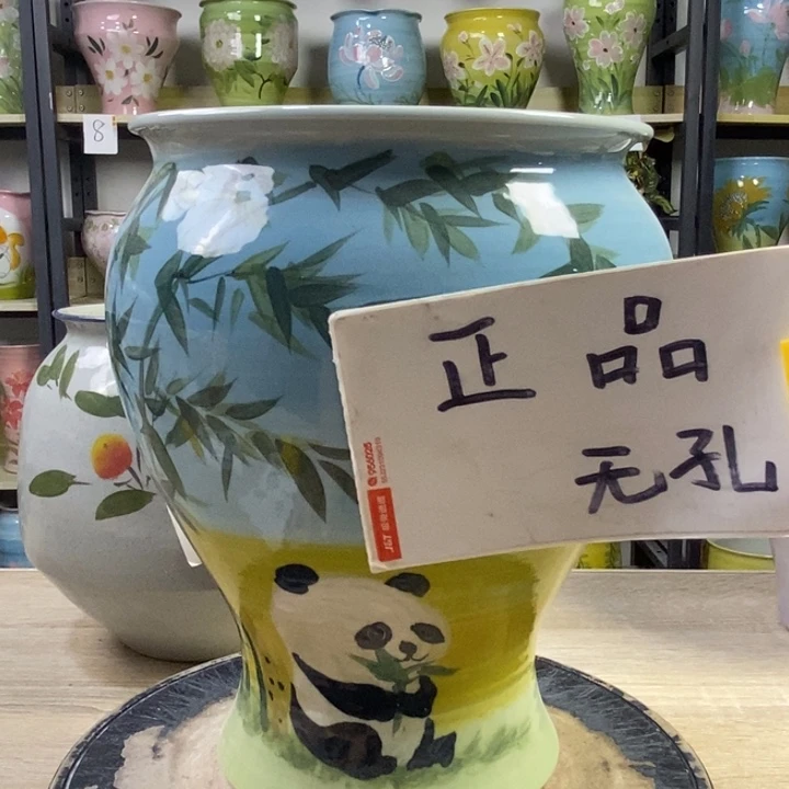 景德镇高温陶瓷花盆