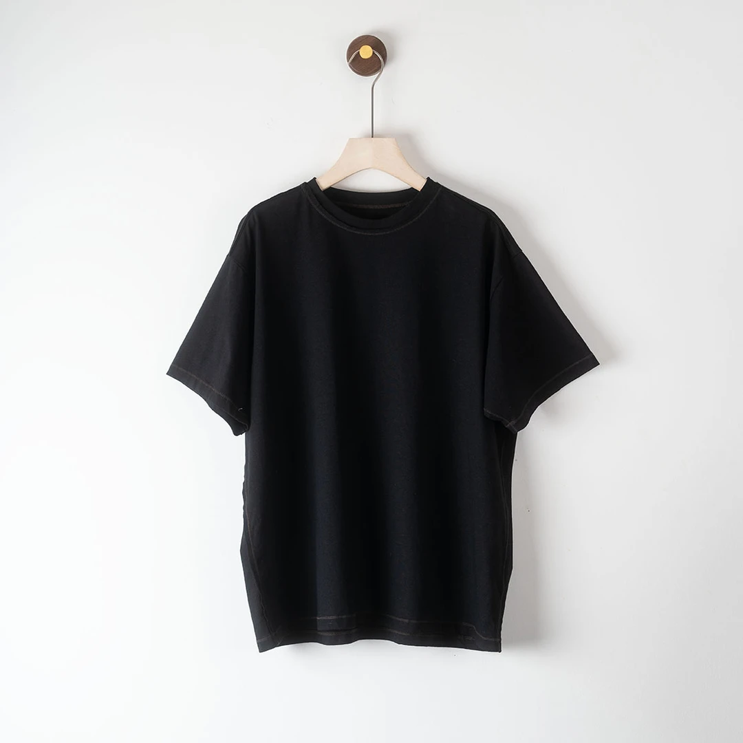 三木兮非 汉麻T恤 25MS0107 小众文艺 气质百搭 休闲舒适慵懒宽松