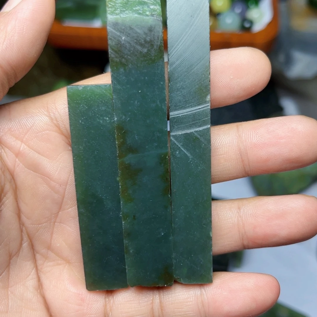 未镶嵌和田玉珠宝半成品
