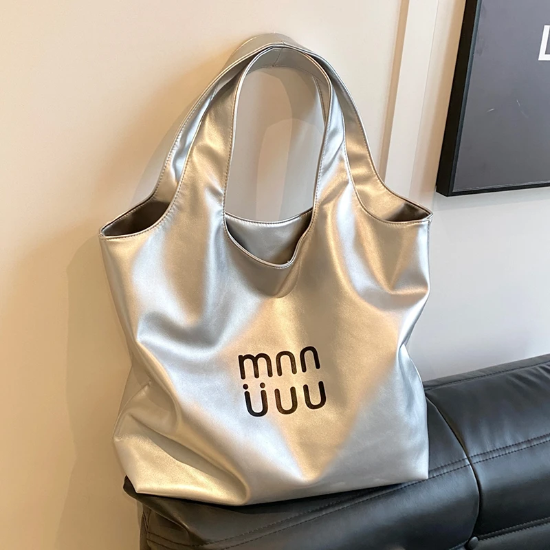 休闲大容量包包女时尚通勤单肩包大学生上课包托特手提包水桶包