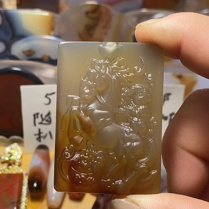 玛瑙/玉髓合金戒指