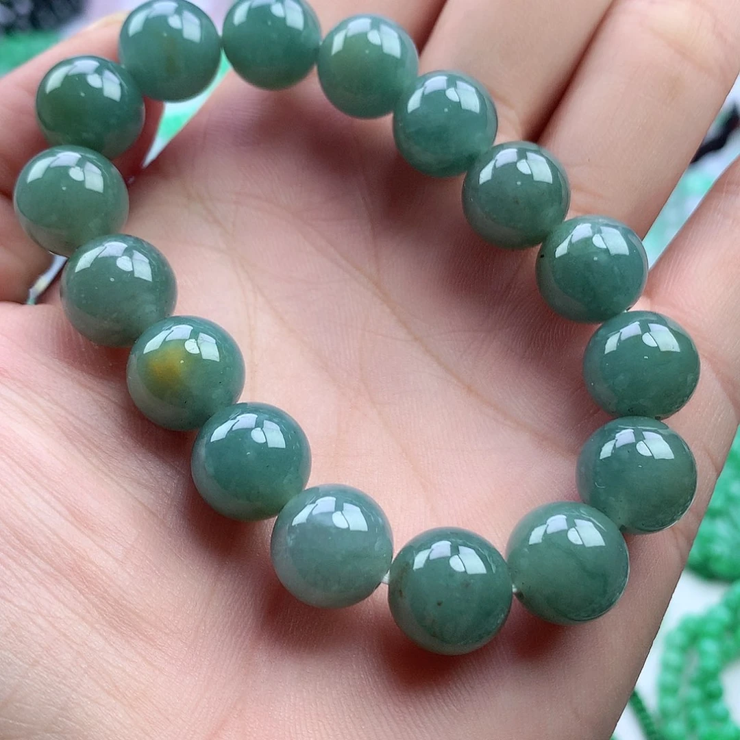 未镶嵌手链翡翠手串