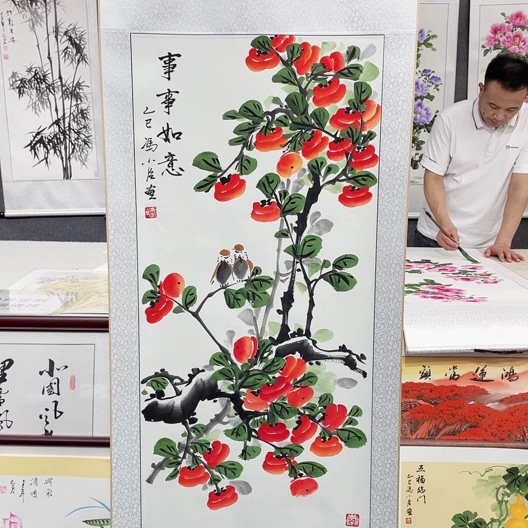 国画手绘作品手绘作品