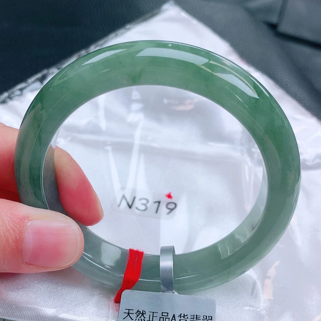 翡翠未镶嵌手镯缅甸天然a货翡翠手镯