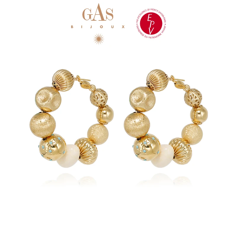 AZLOOK【法国进口】GAS BIJOUX珈思旅行家系列耳环设计高级2025新款