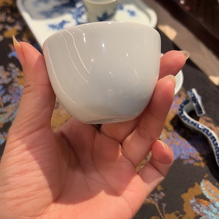 堂钟正窑柴窑柴窑糯米胎玛瑙釉