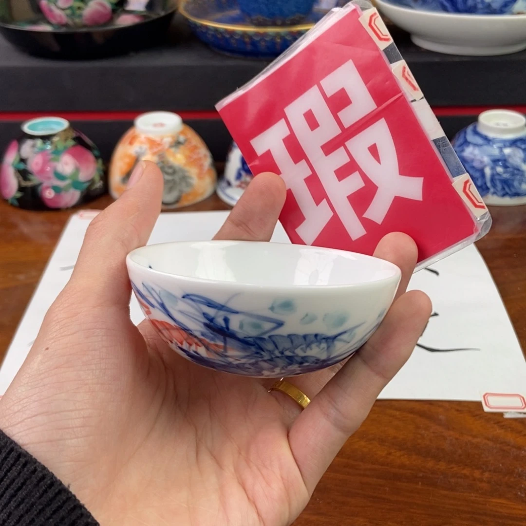 杯景德镇手绘陶瓷艺术