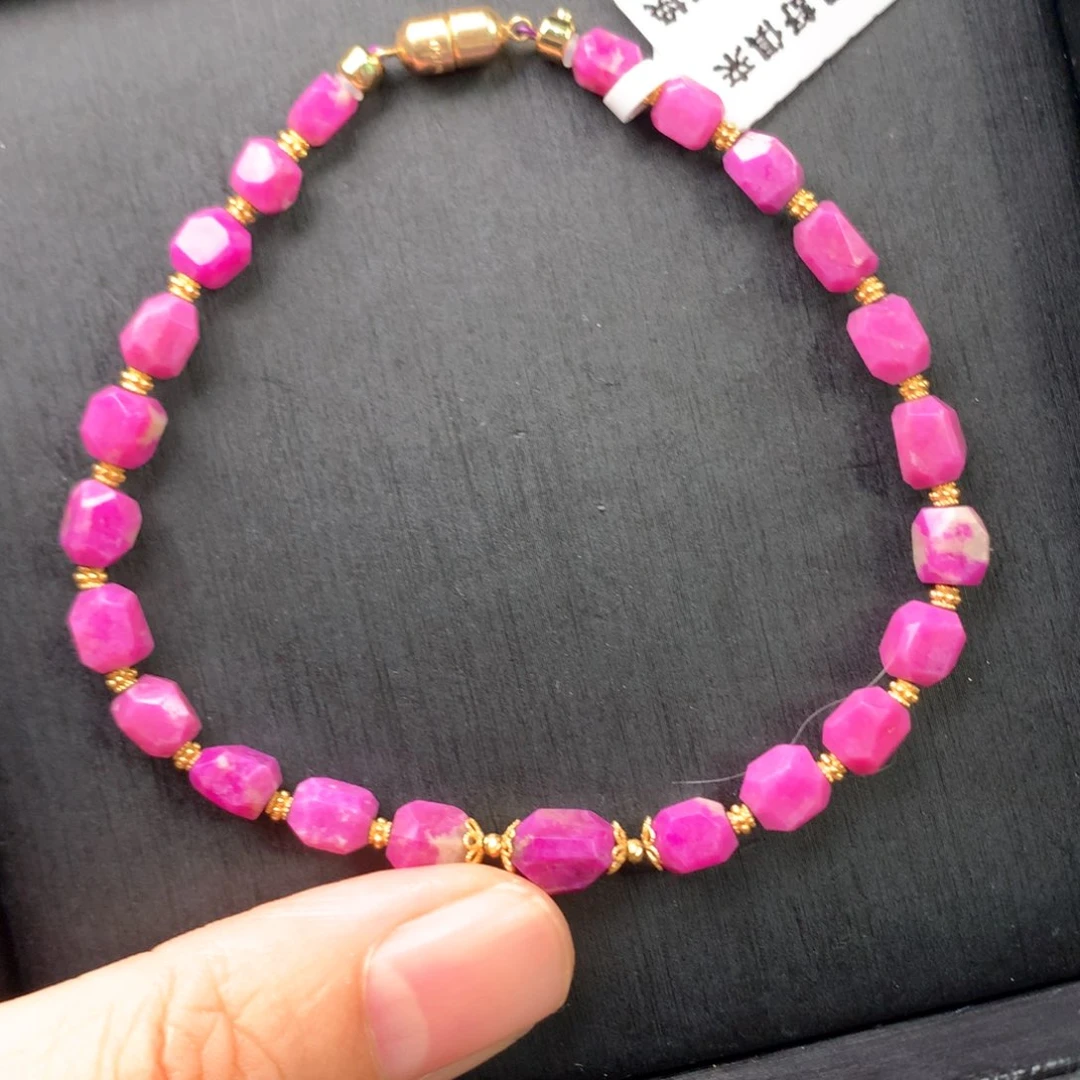 18K金镶嵌苏纪石（舒俱来）项链