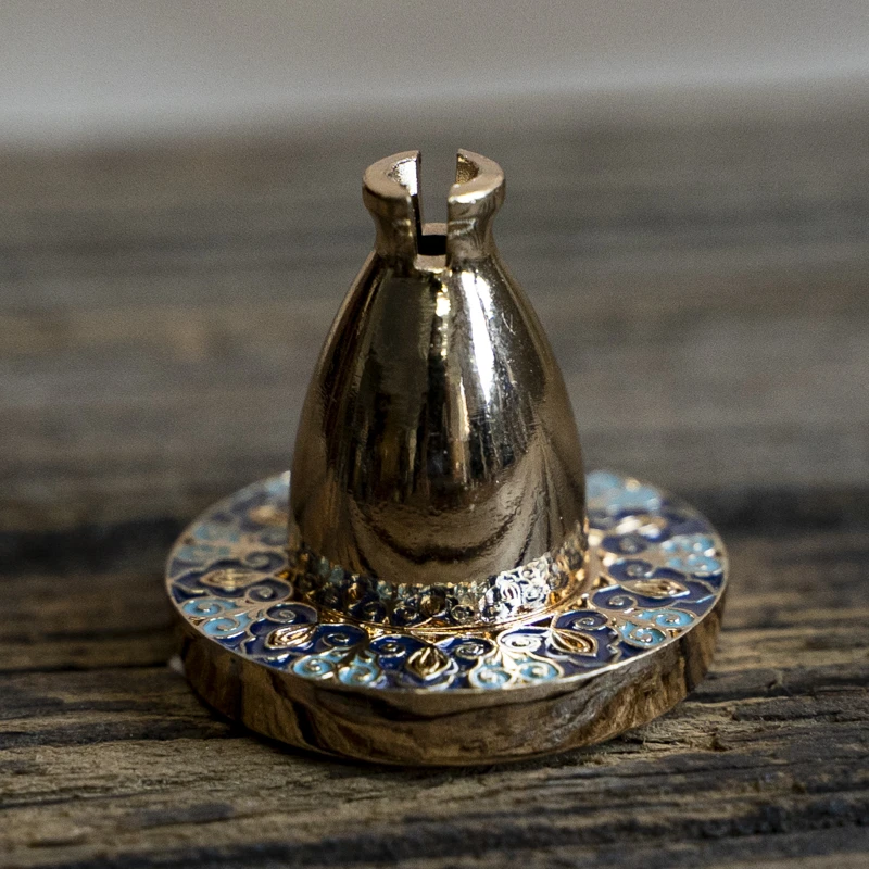 【静姐小院】青花小香插(仿金)(Q2252)