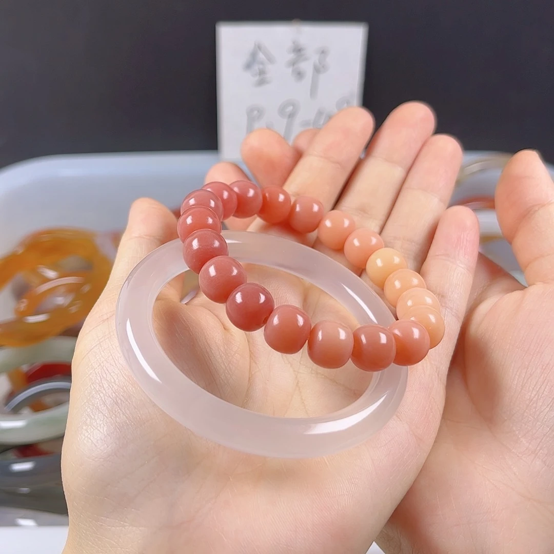 玛瑙/玉髓手镯未镶嵌冷***生