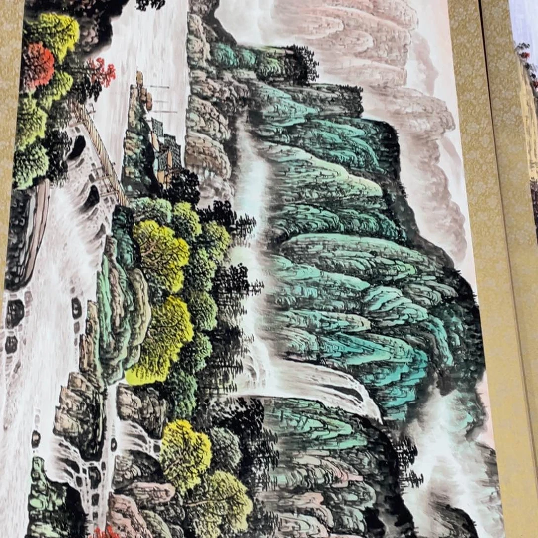 国画老师手笔手绘作品图N