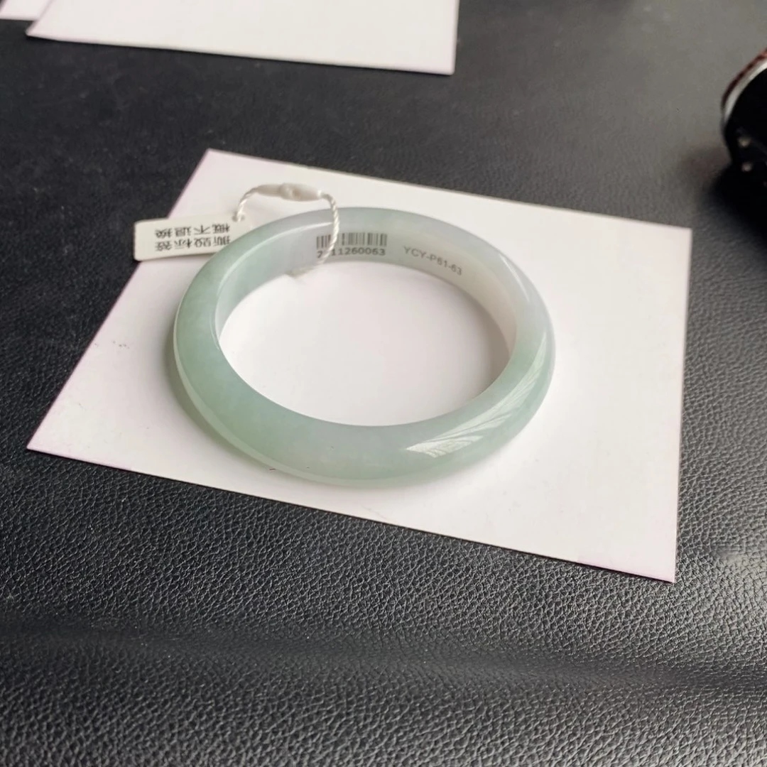 木***玖翡翠未镶嵌手镯58正圈