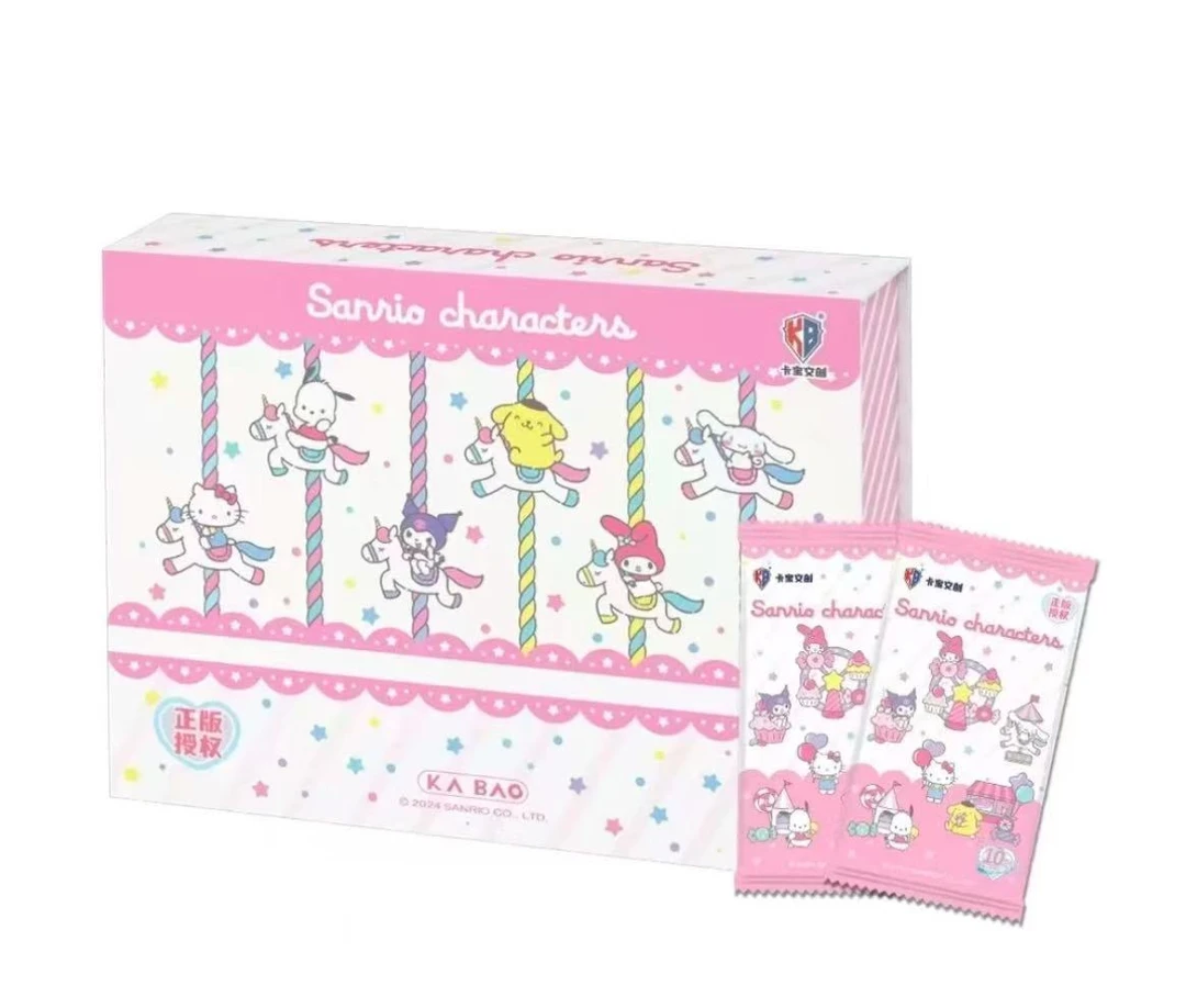 卡宝-三丽鸥拍立得派对Plan一弹收藏卡牌盲盒