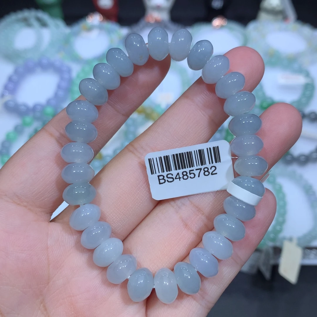 翡翠未镶嵌手串天然