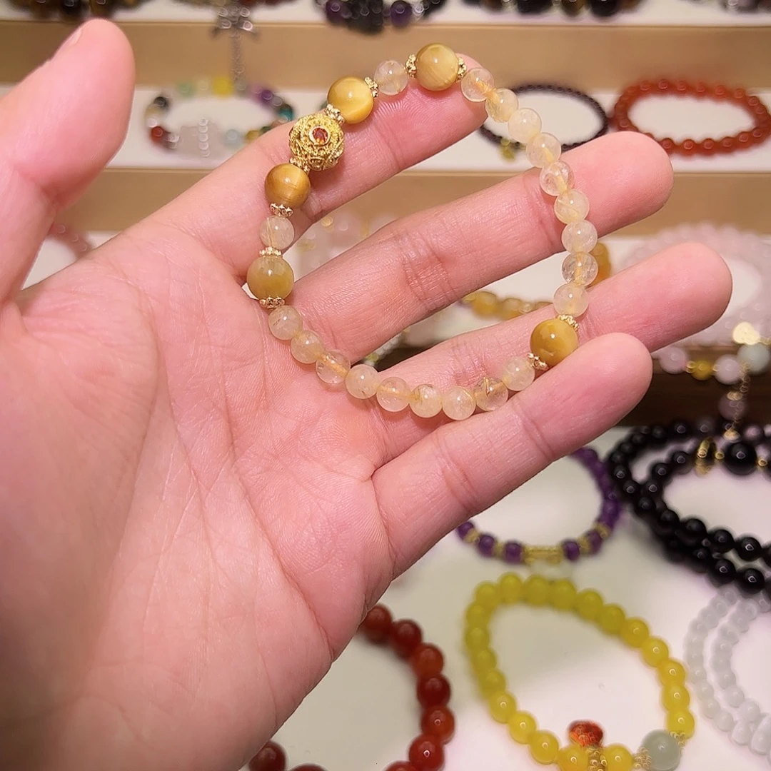 水晶手串未镶嵌手串