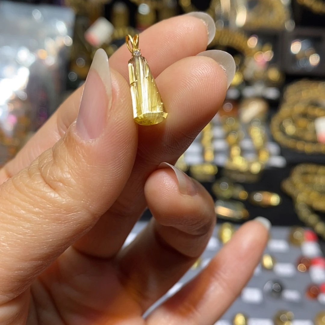 手链未镶嵌水晶吊坠
