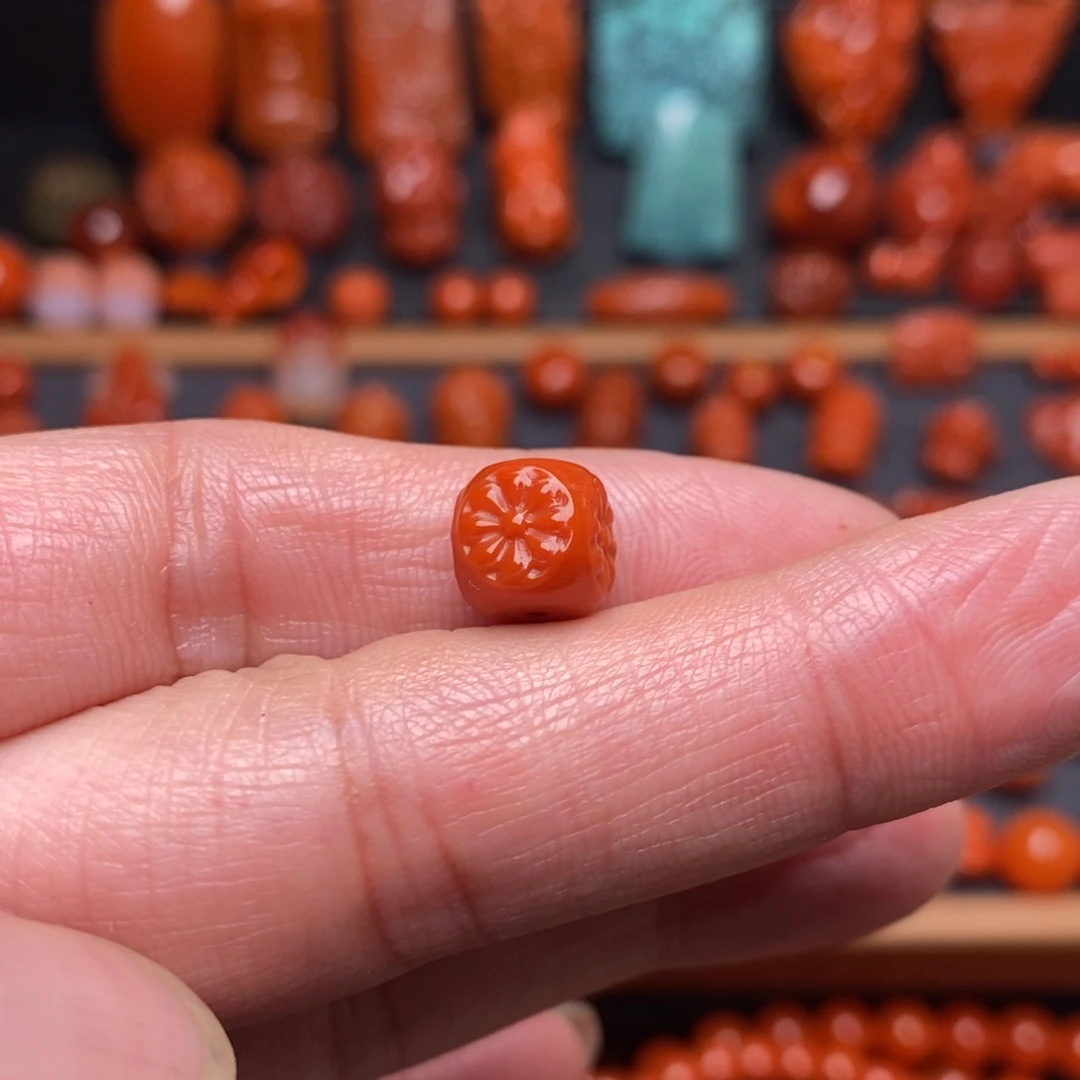 南红玛瑙精工六方未镶嵌Z***、