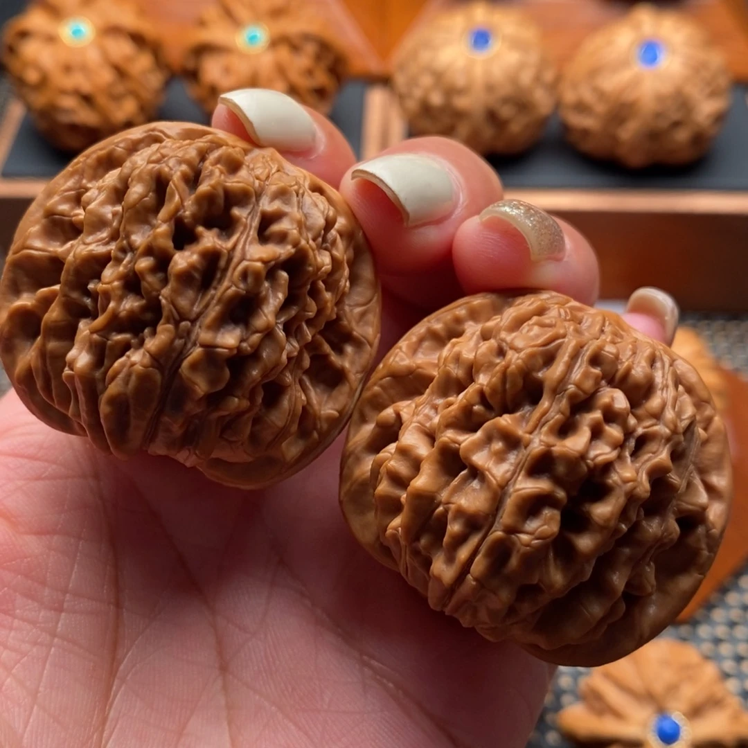 文玩核桃把件41尺寸篓子