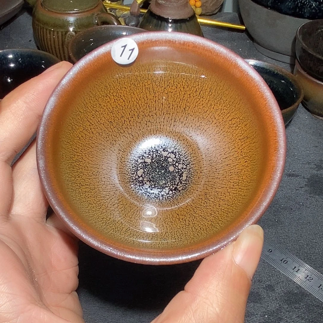 茶盏禄存建盏主人杯11